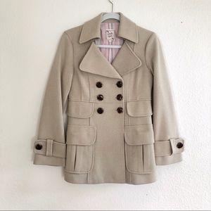 Nanette Lepore NWOT Double Breasted Cotton Jacket